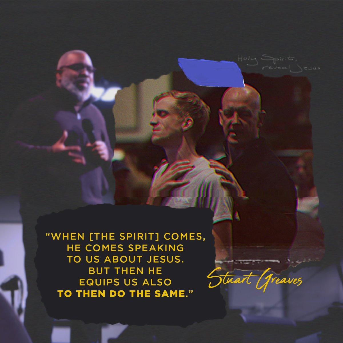 ihopkc's tweet photo. “When [the Spirit] comes, He comes speaking to us about Jesus. But then He equips us also to then do the same.”
—Stuart Greaves

Check out Stuart Greaves' recent message about the leadership of the Holy Spirit: https://t.co/cYCCZTP2iM. https://t.co/TbbWm5o0Dl