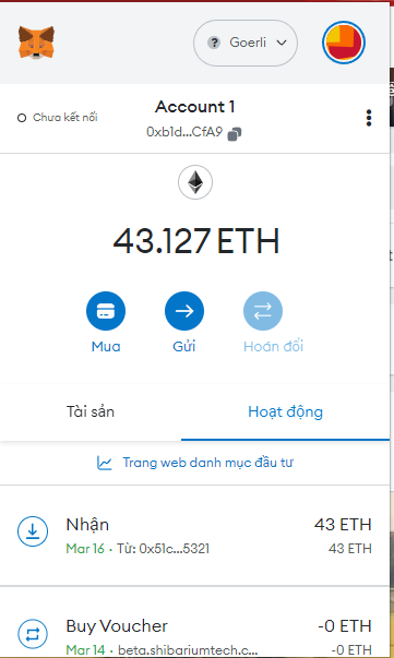 CCV_Airdrop's tweet photo. 🪂  Phát gas ETH Goerli testnet miễn phí 🪂 

🎁Mọi người follow mình, tweet và comment địa chỉ ví bên dưới nhé.

✅Follow + Tweet+  Cmt ví https://t.co/S5urNqXmYF