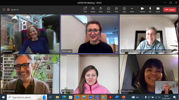 TheLISTENproj's tweet photo. And a HUGE thanks to this amazing #PPI group keeping @TheLISTENproj going with their collective evidence and experience despite daily struggles with ongoing symptoms and the attitudes they encounter...we (usually)have a laugh @SGUL_PHRI @cardiffuni @ResearchWales @StGeorgesUni https://t.co/JWjOnD8mSW