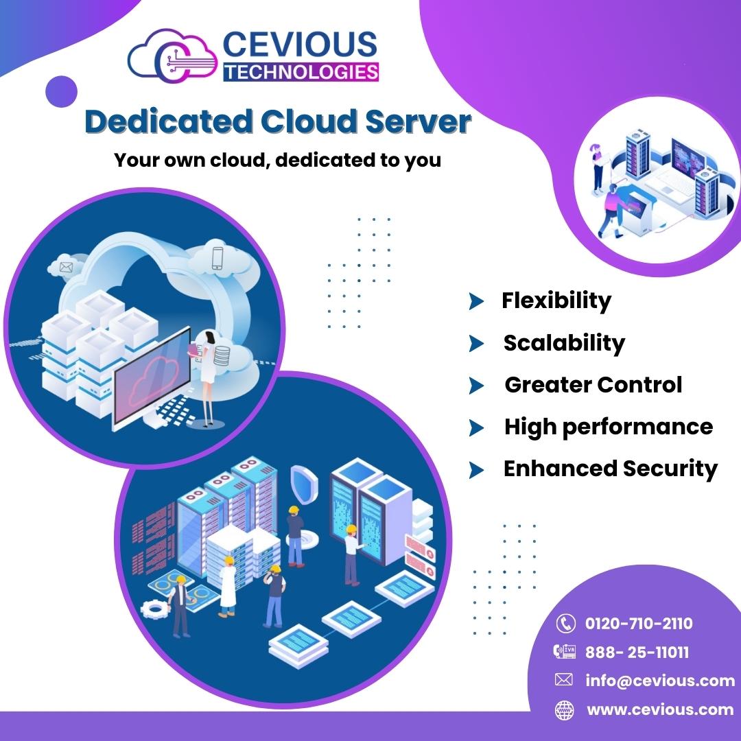 cevious's tweet photo. Your own cloud, dedicated to you
If you're looking for a hosting solution that offers complete control and delivers top-notch performance, and security, a dedicated cloud server is the way to go.
.
.
#DedicatedCloud #cevioustech #cloudserver #CloudComputing #cloudsecurity #aws https://t.co/q6StyvR0Vp