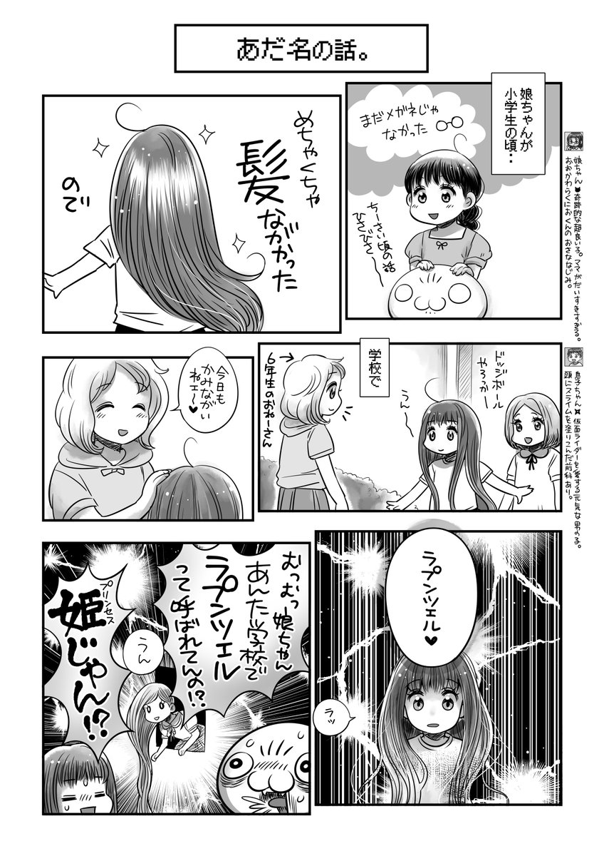 あだ名の話📛みんなの子供の頃のあだ名、なんだった?あたしは『うんこたれぞう』❤️🧡💛💚💙💜🤎💩 