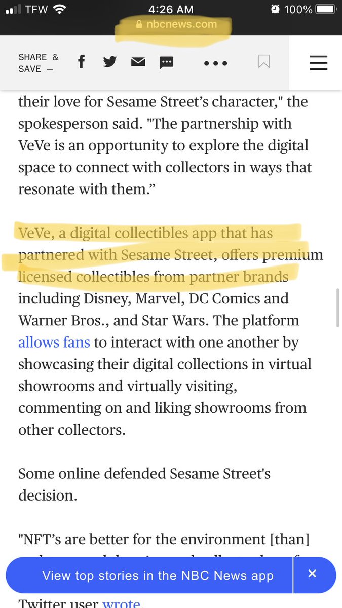 chanftman's tweet photo. A small town nft platform being advertised by small town news. Probably nothing 🤷‍♂️ https://t.co/7L3eXJymJ1