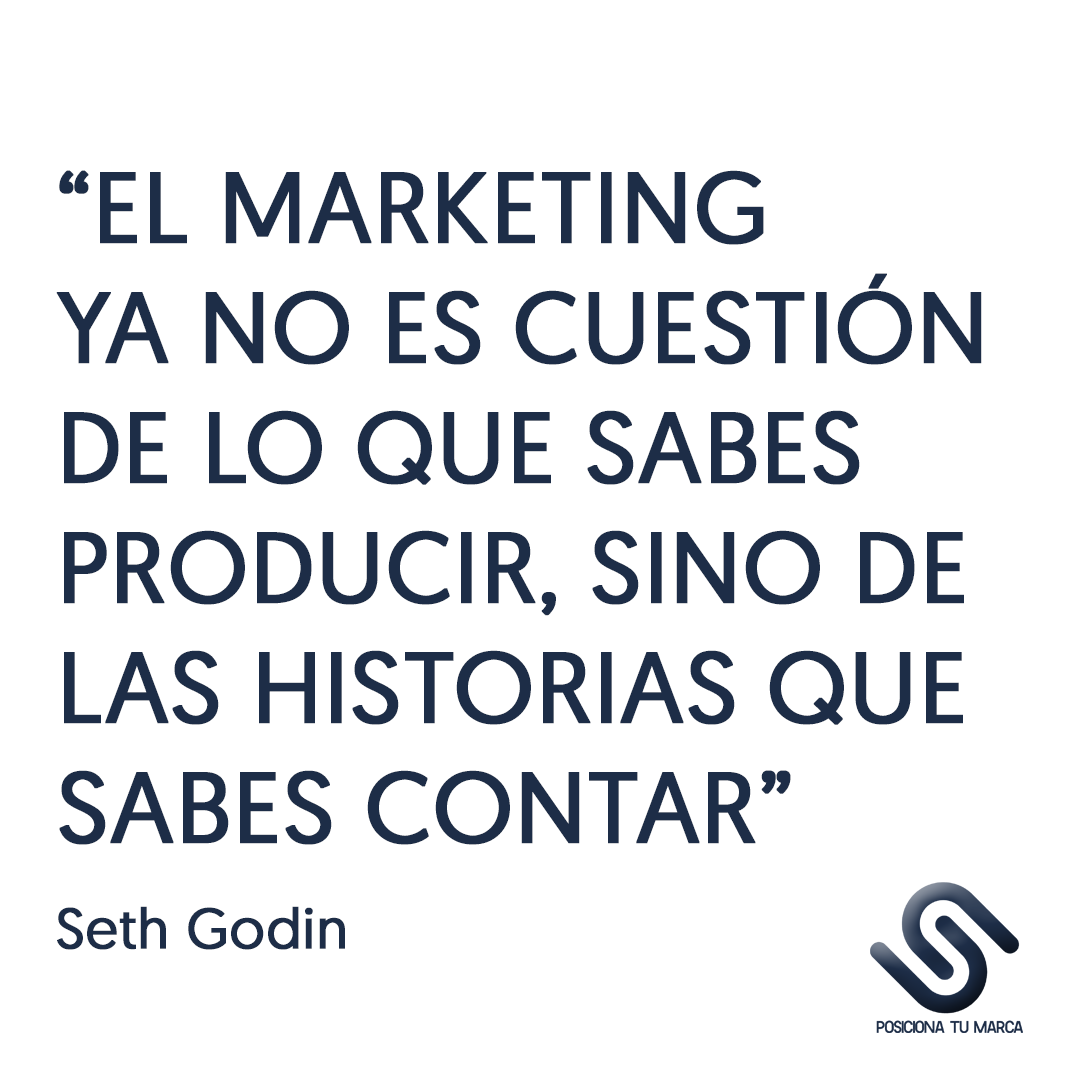 posicionamarca's tweet photo. @SethGodinBlog , experto en marketing y autor de multitud de libros de éxito 💭
Nos recuerda la importancia de transmitir una historia de marca o storytelling 📝 
En Posiciona Tu Marca, queremos contar tu historia 📢 https://t.co/yThh0eu9Qz