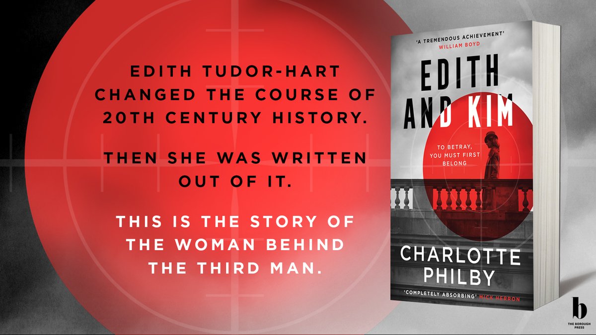 BoroughPress's tweet photo. The brilliant historical spy novel #EdithandKim by Charlotte Philby is out in paperback today! Based on the true story of the woman behind the Cambridge spies in Cold War espionage, it's a fascinating read.
‘A fine achievement’ The Times
Read now 👉 https://t.co/DfKphKIsDO https://t.co/BdBarpcfGh