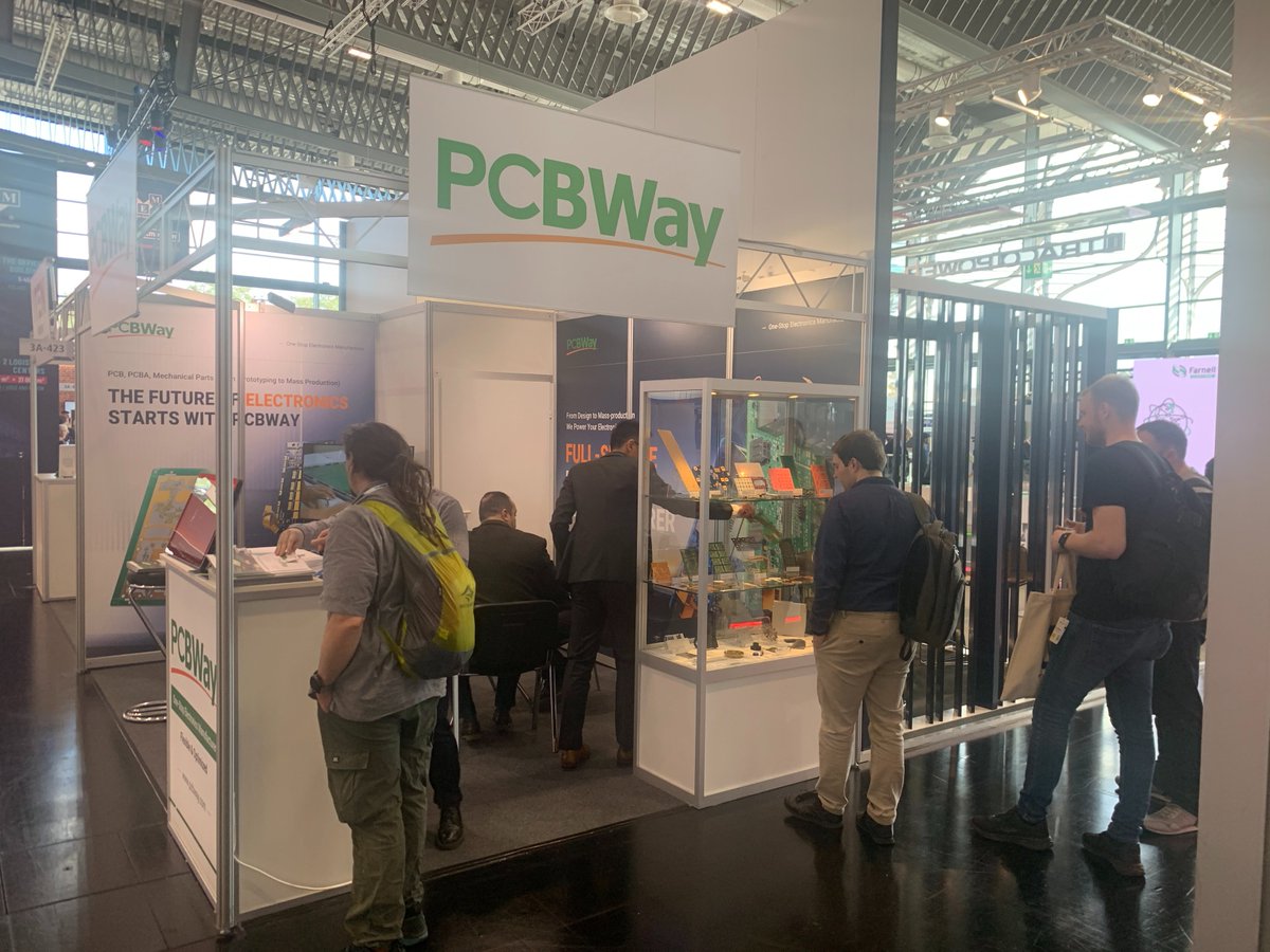 PCBWayOfficial's tweet image. 📢Today is the last day of #embeddedworld2023!!  If you are visiting today, stop by booth 3A-423 and say hi! 👋 We love meeting with you all!