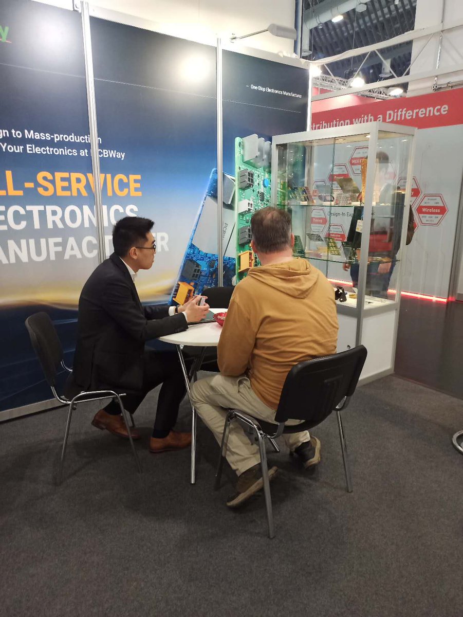 PCBWayOfficial's tweet image. 📢Today is the last day of #embeddedworld2023!!  If you are visiting today, stop by booth 3A-423 and say hi! 👋 We love meeting with you all!