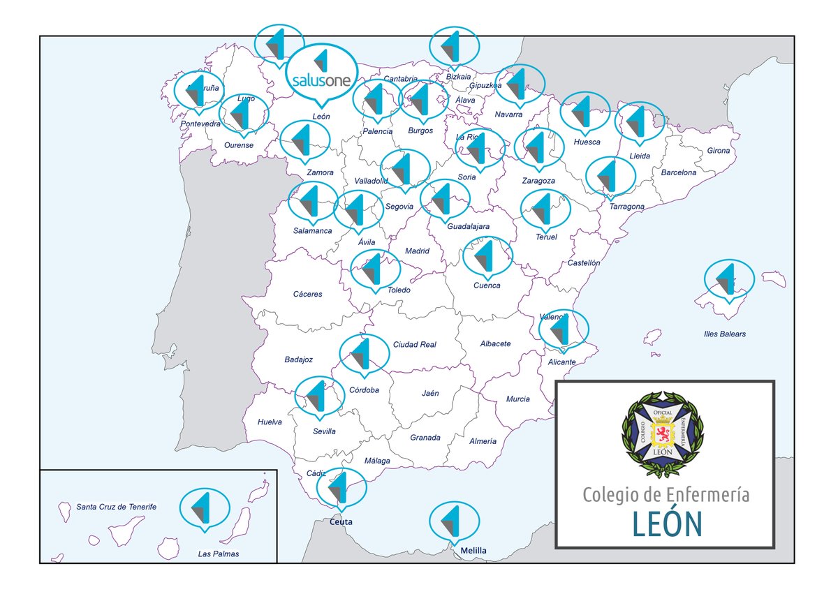 📢 LEÓN !! Es el 28º Colegio de #Enfermería que dará acceso a #SalusOne Premium a todas sus #enfermeras colegiadas.
💪Y seguimos a tope en <a href="/SalusPlay/">SalusPlay</a>, preparando muchas novedades para los próximos meses 😉