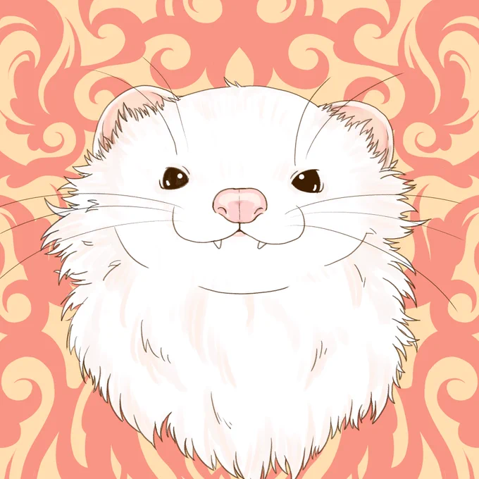 遅くなりましたが当選者は さんです!フェレットちゃん描けて僕もハッピーでした!応募ありがとうございましたん!  