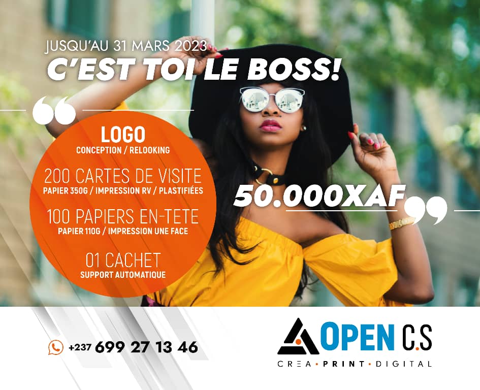 NandyCharlie's tweet photo. Vous avez jusqu'au 31 mars 2023 pour être le BOSS. Qu'attendez-vous? #SuivezLeMouvement
#OPENCS #CestToiLeBosss https://t.co/4W9XICqWaF