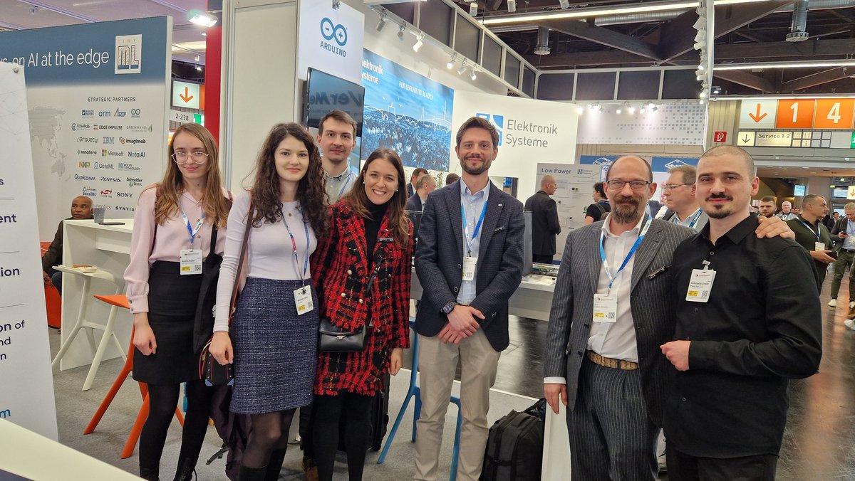 We had the pleasure of meeting the @arduino PRO team at #EW23 where we also had a first glimpse of the newly launched Portenta C33!

#EmbeddedWorld #ArduinoPRO #EdgeImpulse