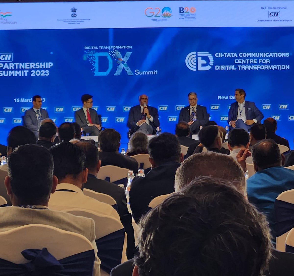 RedPiranhaSec's tweet image. As India assumes the G20 Presidency with CII as the B20 Secretariat, Red Piranha was pleased to attend the #DXSummit yesterday in Delhi, India. We enjoyed insightful panel discussions around digital trends, digital transformation, and information security.
#PartnershipSummit2023