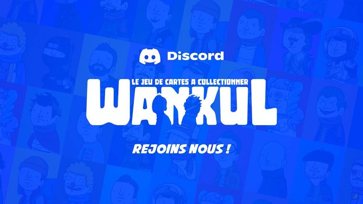 Pour ceux qui vont collectionnés les cartes #Wankul et veulent partager ça avec des gens, faire des échanges, j'ai fais un serveur Discord ► discord.gg/2zpsvCRpEQ N'hésitez pas à nous rejoindre :)