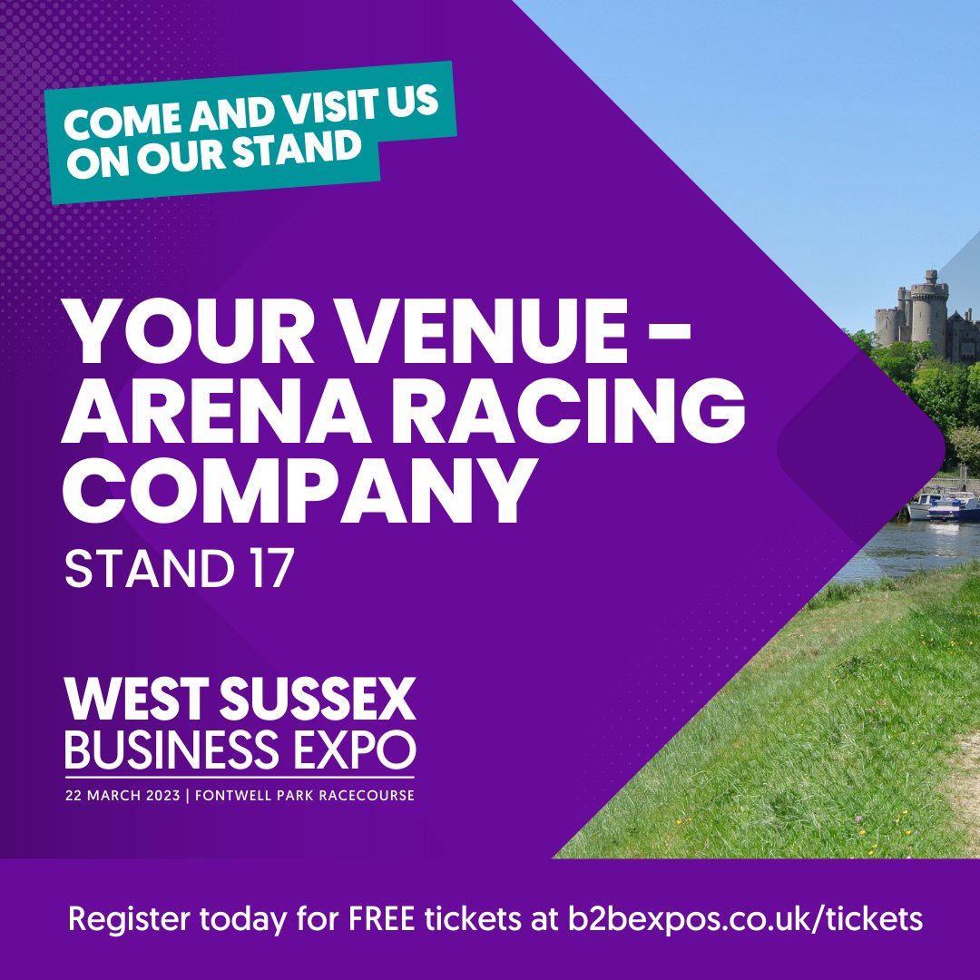 Come and meet us on Stand 17 <a href="/FontwellPark/">Fontwell Park</a> for the West Sussex <a href="/B2BExpos/">B2B Expos</a> 22 March. Network with over 250 businesses from across the region. Includes free seminars, speed networking sessions and over 50 exhibitors! bit.ly/3lgSzbo