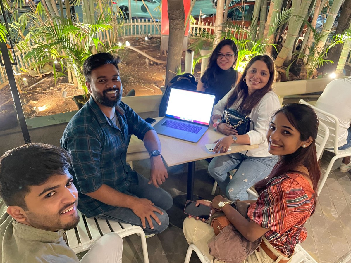 DesignUpConf's tweet image. On 11th March, the Pune design community got together for an informal, no-agenda chat - and wow, did they have a blast🎉

Stay tuned for more updates and more #DesignUp local events - coming to your town or city, very soon!

#design #community #event #pune