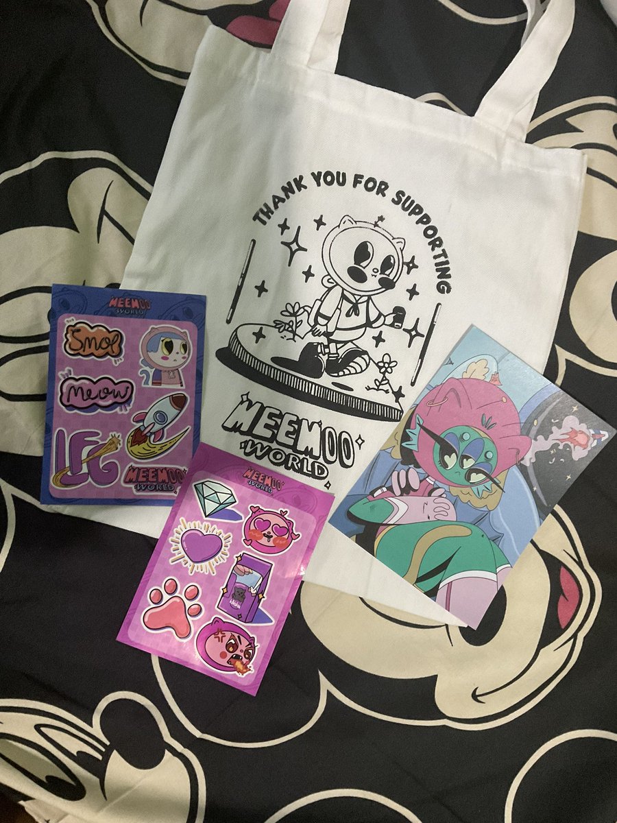 Finally received my prizes from Meemo World Sticker contest. These are so cuuuute! Thank you so muuuch @Spacemeemoo  😻
