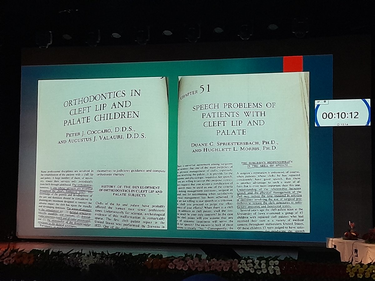 _Barbara_Delage's tweet photo. Dr Ravi Mahajan is talking about how a book published in 1977 was already then describing #cleft comprehensive services. Yet he was not taught about this. Now they have a multidisciplinary care team working to match the patients' condition needs <3 #indocleftcon #smiletrain https://t.co/p5YoeJ7qys