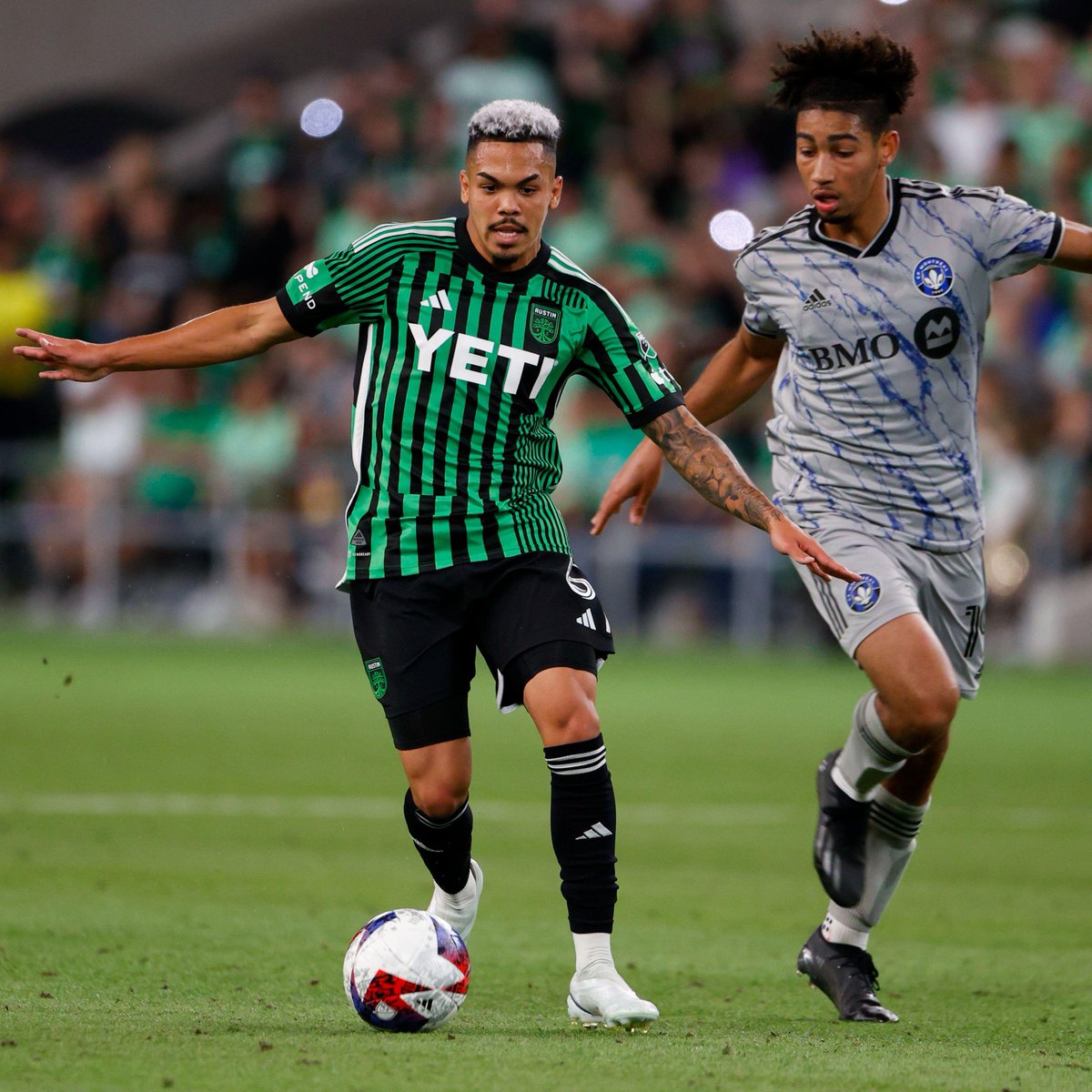 Gradient_Sports's tweet photo. Daniel Pereira has won the most 50/50 duels in MLS this season (12) 💪

| @AustinFC #AustinFC | https://t.co/Bk3dg3lqOs