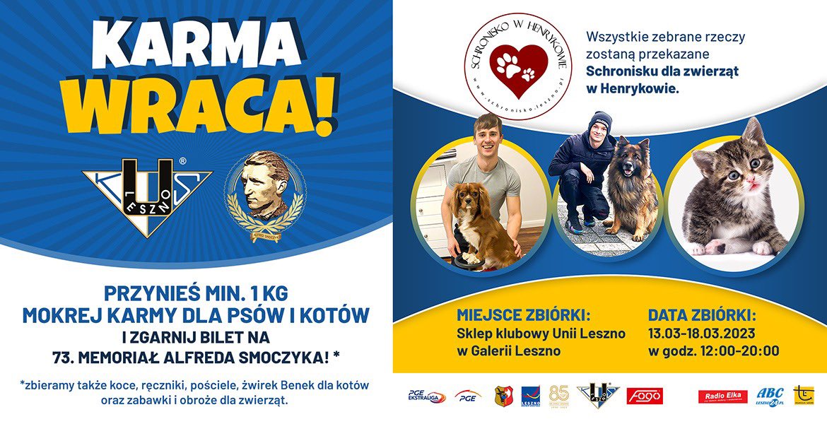 Nadia1938UL's tweet photo. 🐶 Do soboty trwa zbiórka dla zwierzaków ze schroniska 🐶 Serdecznie wszystkich zachęcam do pomocy i proszę o RT 🙏🏼 #KSUL #KarmaWraca https://t.co/Ei0VMBwxMH