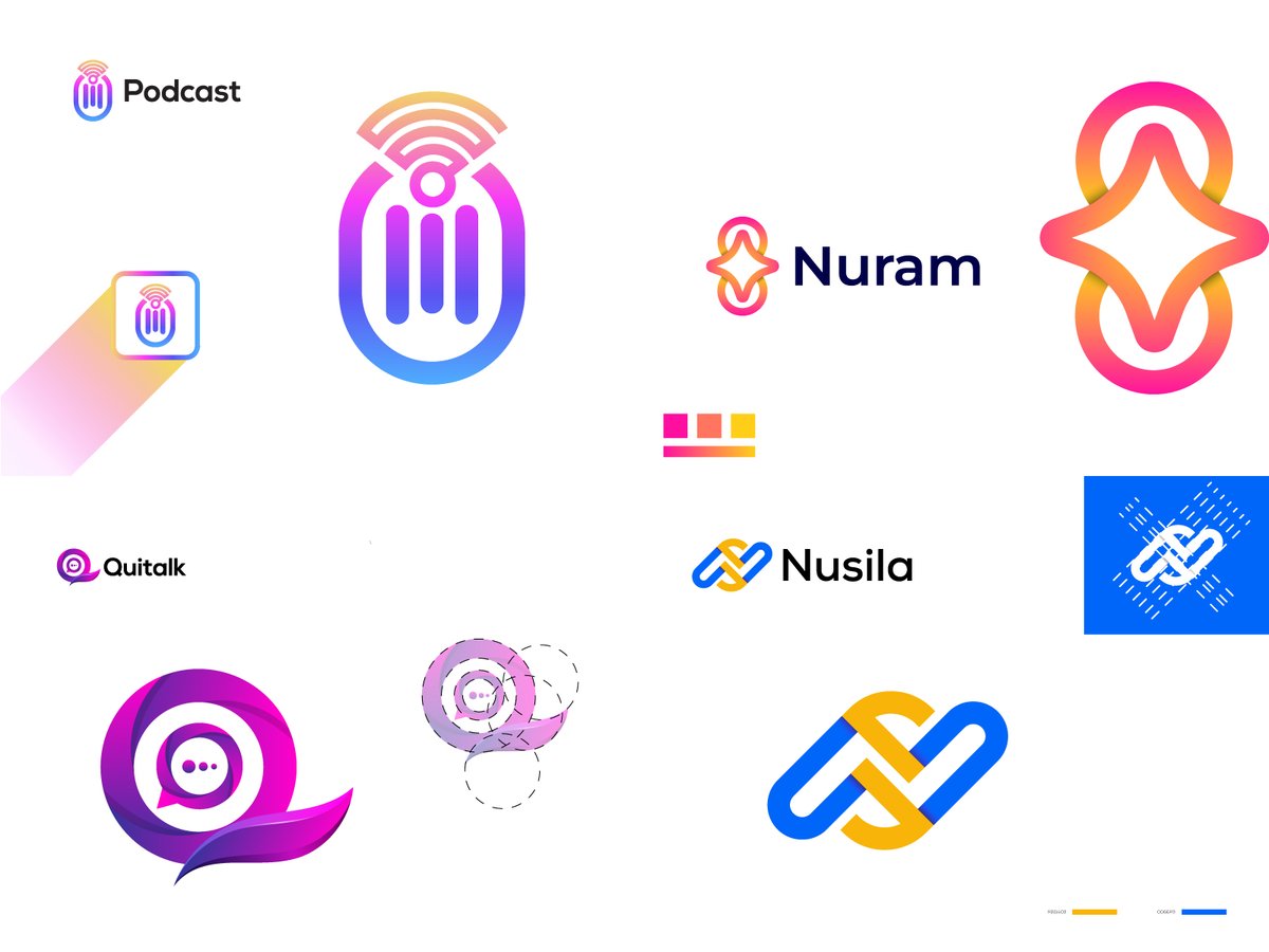 mishadsarker96's tweet photo. Modern Logo, Branding Colorful Modern Logo Collection 2023 by Mishad Sarker https://t.co/a6eyEcEDzB 
#ネッシー #アスタリア #あなたのチー牛度 #転スラコラボ #MuDAberaNNY #DannyPraditya #ANN記者会見 #Lexa https://t.co/SIRfUBimqy