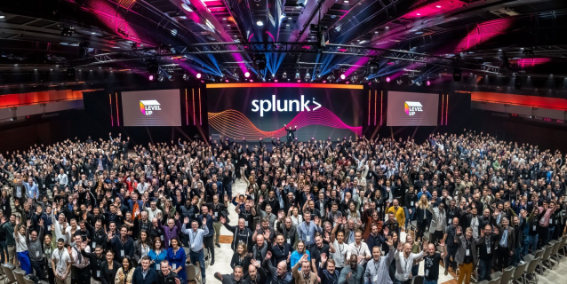 Tuteliten's tweet photo. For the first time in 3 years it was great for our EMEA Sales colleagues together and kick off our new financial year at SKO in Prague. Check out this great picture of us all together! #SplunkLife https://t.co/3DghMC6BRA