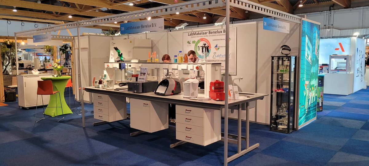 LabForRent's tweet photo. Today and tomorrow you can visit LabForRent and LabMakelaar Benelux B.V. during Laborama in Brussels in hall 3 at booth D06. We will be available for all your questions! See you there 😀.

#Laborama #Brussels #Laboratory #LabForRent #LabMakelaar https://t.co/fPt6AQ6fPw