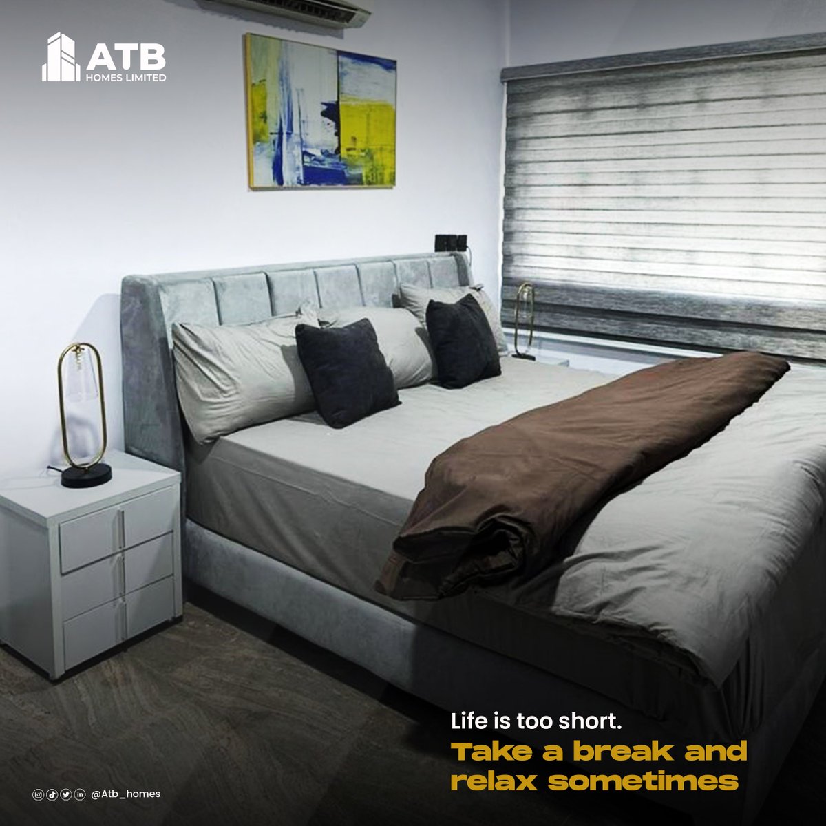 atb_homes's tweet photo. Remember to take some time out for yourself! Inhale relaxation, exhale stress.
And this is where we come in. Send us a DM to book a shortlet today!
#shortlethomes
#lagosshortlets
#atbhomes
#luxuryshortlets https://t.co/rAW8edh3ln