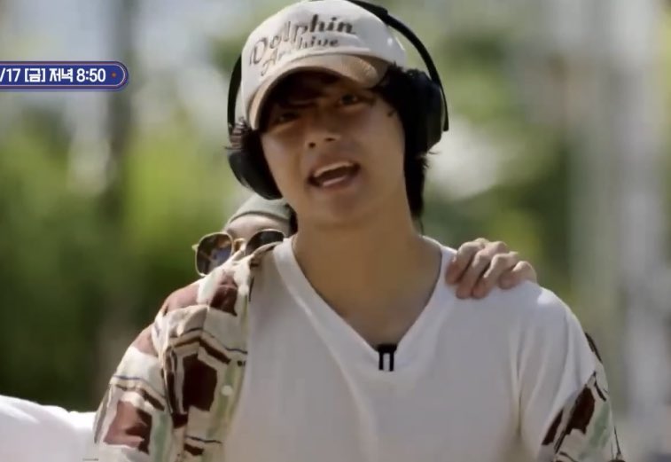 suitstae's tweet photo. the mini clip of tae cycling is pretty comforting to me #JinnysKitchen #V https://t.co/t8kQP2Dawi