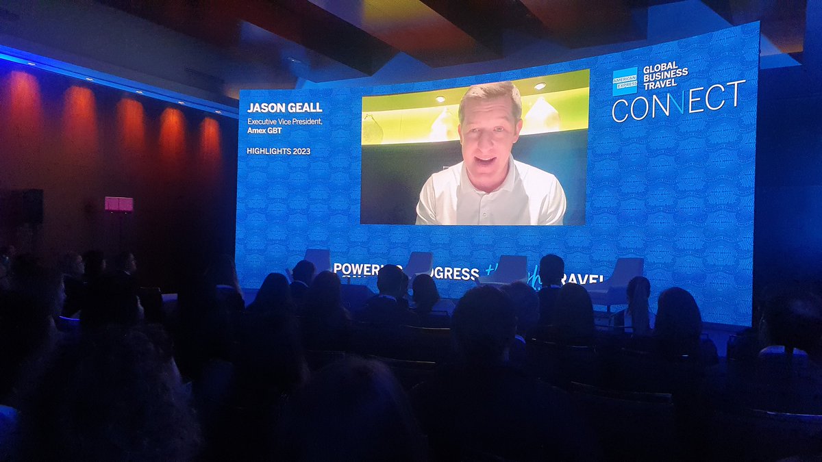 ForumBusinessTr's tweet photo. #Sostenibilidad es la palabra estrella del #GBTConnect de @amexgbt, que se celebra hoy en el hotel Eurostars Tower de Madrid. Como dice Jason Geall, su Executive Vicepresident, toda la cadena de valor del #businesstravel tiene que trabajar codo con codo en este propósito. https://t.co/KZssbdSAHA