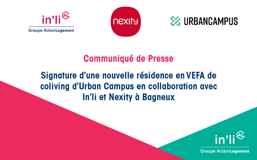 inli_officiel's tweet photo. Signature d’une nouvelle résidence en VEFA de coliving d’Urban Campus en collaboration avec in’li et Nexity.
👉En savoir plus : https://t.co/o7lrUueVqZ
 #developpement #LLI #logement https://t.co/Lq2YKMOijz