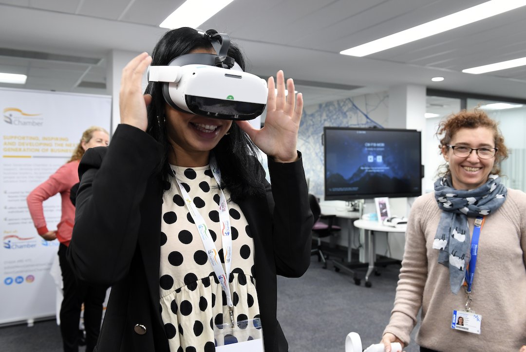 We're partnered with the <a href="/SouthCentralIOT/">South Central IOT</a> to bring you the best tech, including #Stratus systems for investigating design flaws in a #VirtualReality setting, a #Cobotta #robot with #CameraVision &amp; #holographic viewing, #workstations &amp; teaching aids. bit.ly/3mKnPzS