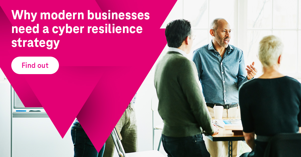 JPSarrey's tweet photo. In this blog, find out the growing threat landscape, why businesses need to be resilient, and what steps they can take to become resilient: 

#Cybersecurity #BusinessResilience #CyberResilience #TSystems  https://t.co/H8iG4uQ7uC https://t.co/cMuIsI0pbg