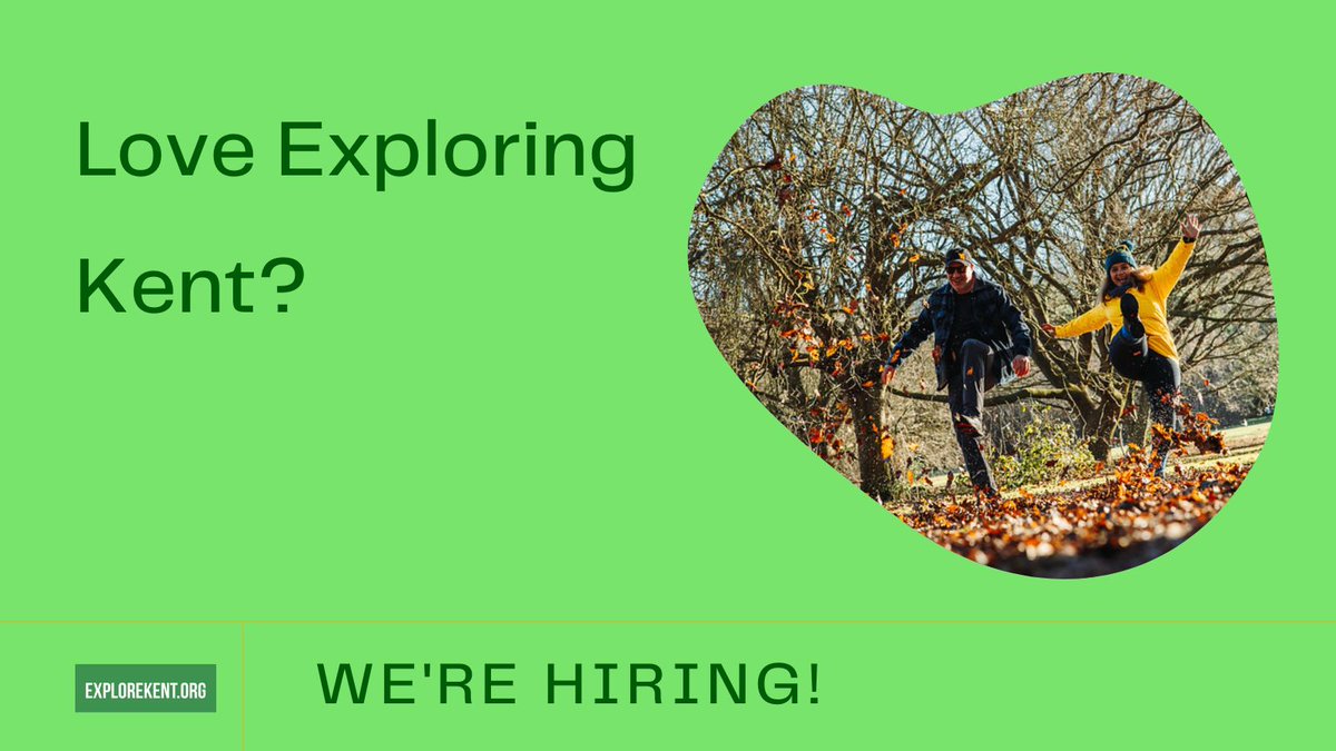 🌳 JOB ALERT 🌳
We're looking for an Insight & Campaigns Officer to join our team!
As part of the role, you'll produce insight about how people access & appreciate Kent's natural environment.
Read more & apply 👇
bit.ly/3ldOKnr
#KentJobs