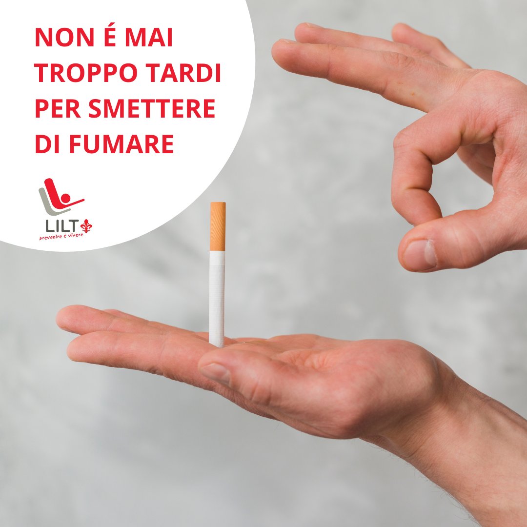 Smettere di fumare non è facile, ma si può provare. Chi fuma rischia di più: in media i fumatori vivono 10 anni di meno rispetto a chi non ha mai fumato. Quando smetti di fumare, gli effetti sulla salute sono immediati. Prova i nostri gruppi per smettere di fumare. #SNPO2023