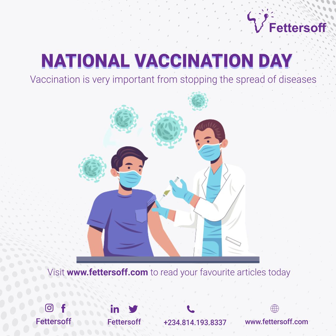 fettersoff's tweet photo. Today we celebrate the invention of vaccines and how they have helped put a stop to the spread of highly infectious diseases.

What vaccines have you had before and which ones are you planning to take in the future?
Tell us in the comment section

#nationalvaccinationday https://t.co/Ifd8dliDFq