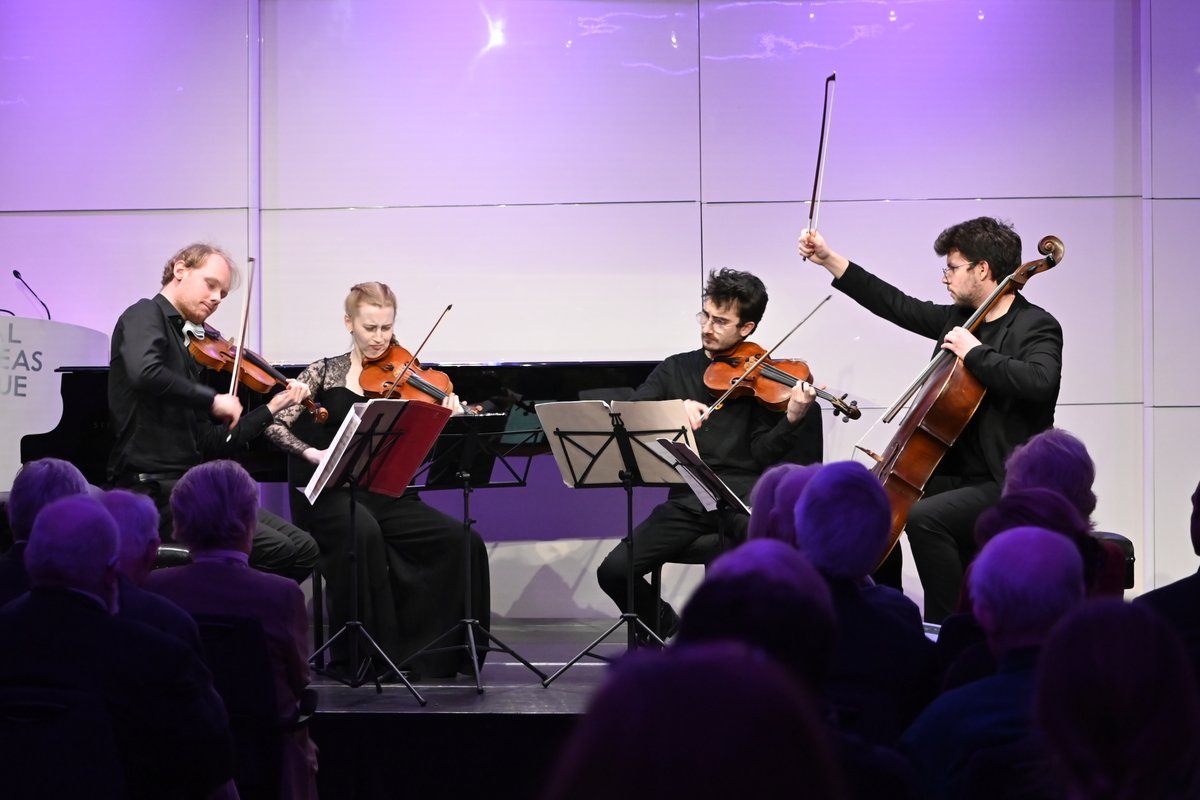 ROSLARTS's tweet image. The Fibonacci Quartet, our Strings and Keyboard Ensembles final winners, taking home £10,000 and  performing @wigmore_hall on 14 June: wigmore-hall.org.uk/whats-on/royal…

Bravo 👏 #ROSLAMC