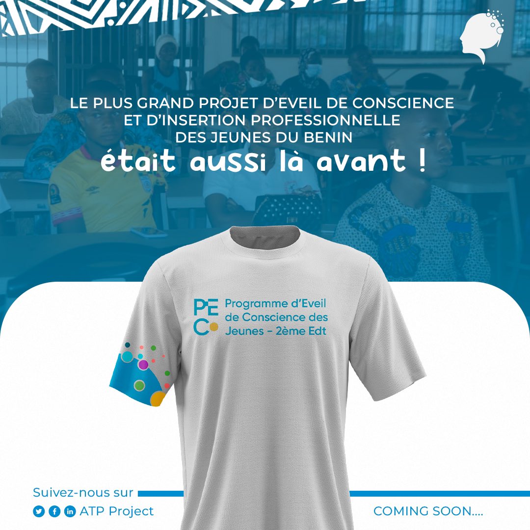 GKeouda's tweet photo. Programme D’éveil De Conscience des Jeunes Édition 2023
Preparez-vous to be ready.
#@gouvbenin #pec2023 #EducationForAll https://t.co/VfLy9iLbgU