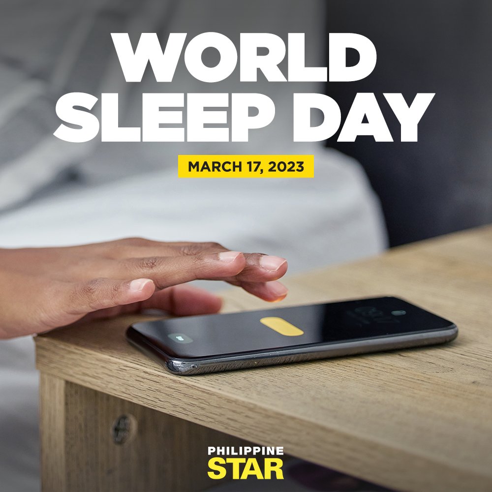 PhilippineStar's tweet photo. This is your sign to hit the snooze button ⏰ #WorldSleepDay https://t.co/ZGBcLYwffg