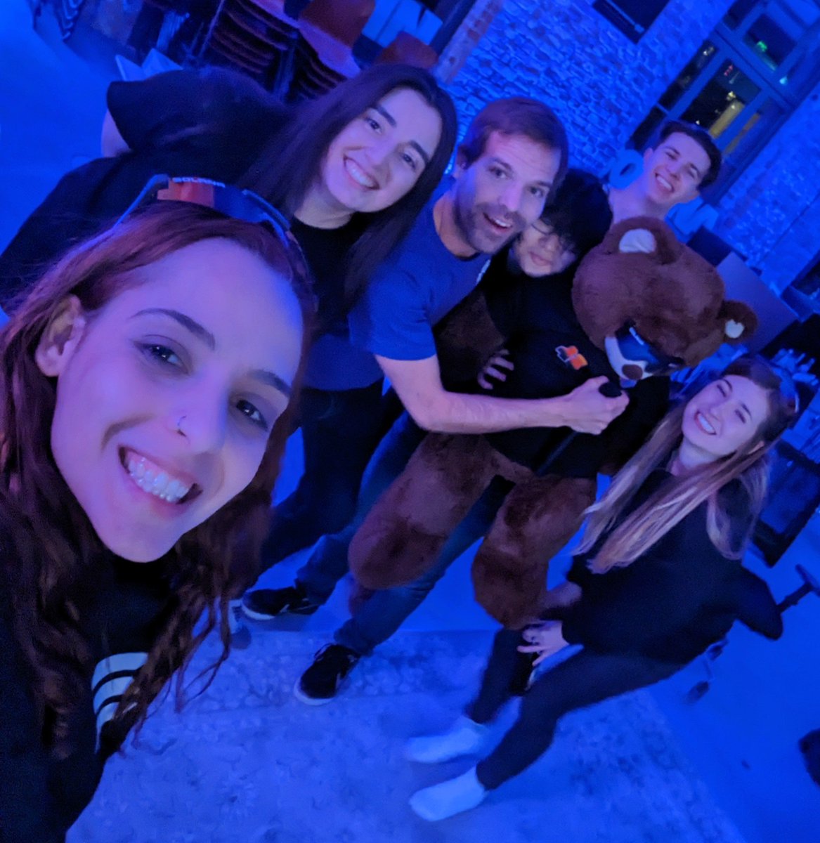 The last moments of an amazing experience! We met interesting people building very cool things. We even joined <a href="/sunrisestake/">Sunrise Stake</a>'s awesome team and entered the grizzlython.💚
A big thank you to everyone, especially  <a href="/oyacaro/">Chris</a>, and <a href="/tamarincrypto/">Tamar 天马</a>, for being supportive and for the vibes