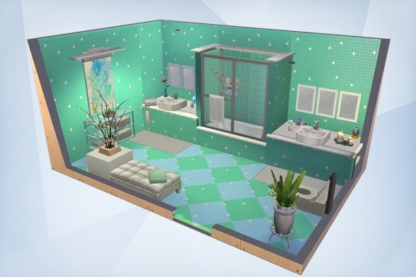 Mokastorm8's tweet photo. I would like to nominate this amazing https://t.co/VTlCjZsjZ8 bathroom for a #MaxisfavCheck out the Base Game Bathroom Room on #TheSims4 Gallery! https://t.co/pd4TtMPuRi