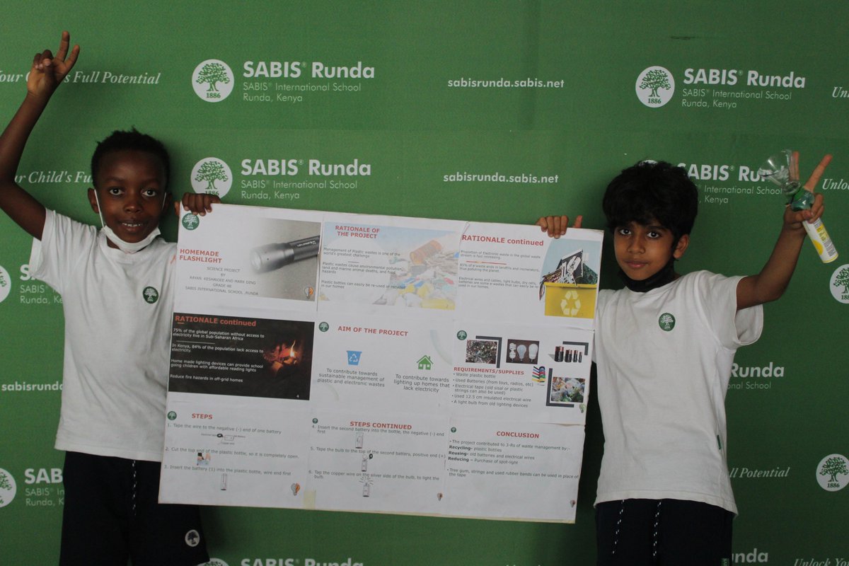 Science Fair projects promote a love of lifelong learning by encouraging our students to think critically, apply scientific concepts, and explore the complexity of the world we live in.
sabisrunda.sabis.net
#SABISRunda #ThinkSABIS #science