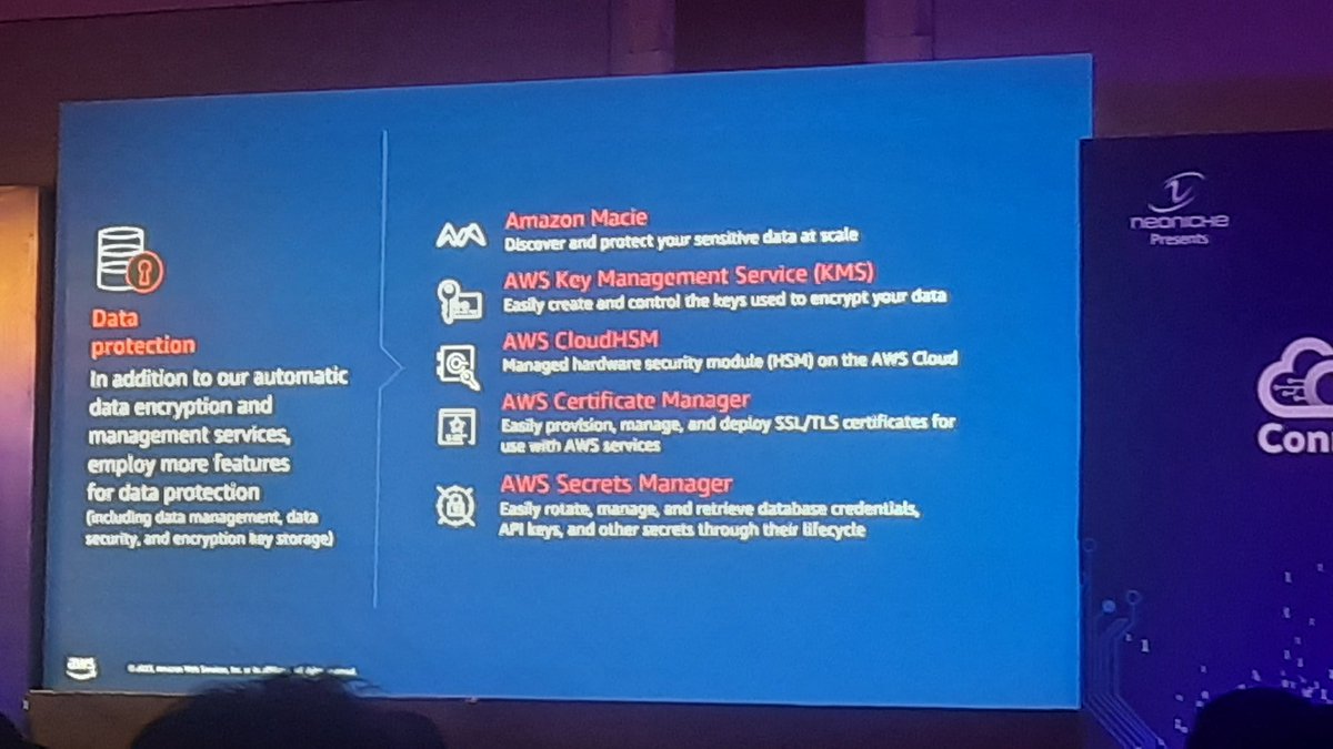manojvchawla's tweet image. #awscloudconnect

AWS data protection