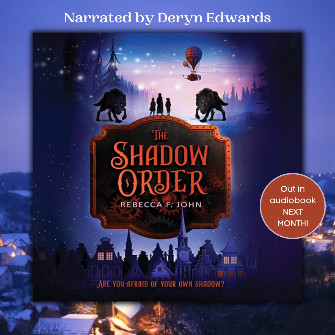 UlverscroftLtd's tweet photo. 🎧 Pre-Order 🎧
Landing in #Audiobook next month is Rebecca F. John's #TheShadowOrder, narrated by Deryn Edwards.
Available to pre-order today for your library - listeners of all ages will LOVE this one >>>
https://t.co/kMipYbeyCI
#ChildrensAudiobooks #Audiobooks https://t.co/IBvnYKpVn7