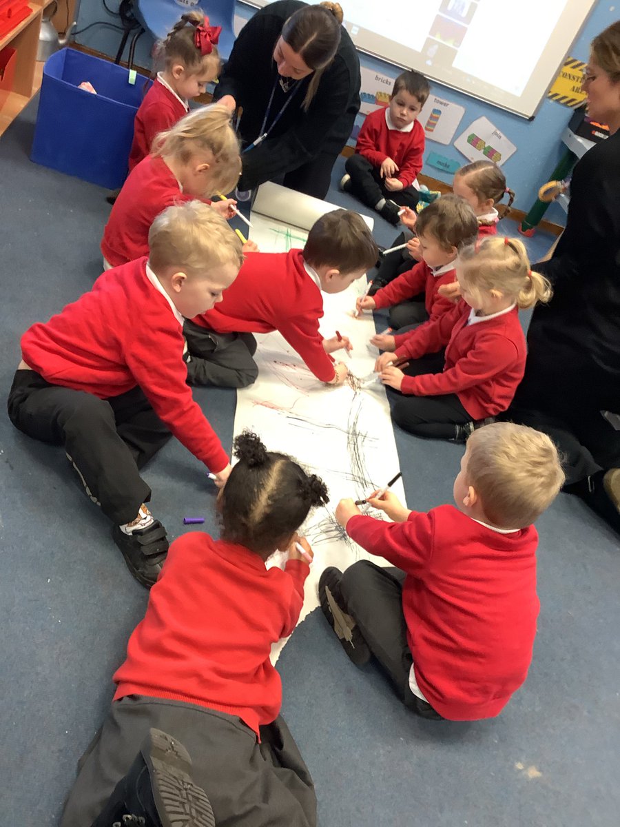 NurseryOPS's tweet photo. An energetic start in @NurseryOPS this morning.
Starting with #doughdisco and moving on to #squigglewiggle 😀🖍
#eyfs #spreadthehappiness #finemotorskills #grossmotorskills #physicaldevelopment #psed https://t.co/gcAMOK4ow4