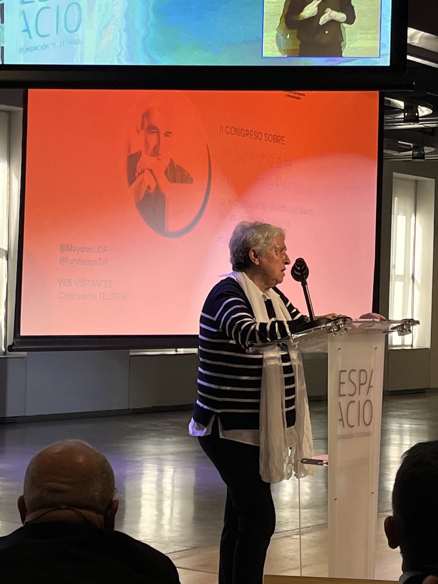 Intervención de Inmaculada Ruiz, presidenta de UDP en el II Congreso sobre el derecho a la autonomía personal