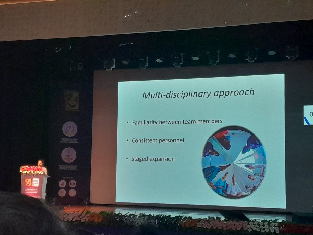 _Barbara_Delage's tweet photo. Dr Charanya vijayakumar reviews key factors to consider when setting up a cleft multidisciplinary center #indocleftcon #smiletrain #evolve #CCC #comprehensivecleftcare https://t.co/W0LQwuIS1d