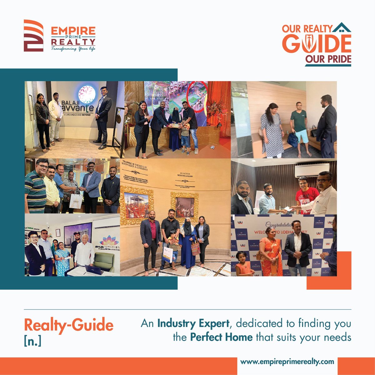 OfficialEpr's tweet image. What is a Realty Guide &amp;amp; what do they do?

#RealtyGuide is a Professional who is committed to making your home-buying process as smooth as possible

#ourrealtyguideourpride #personalguide #guide #realestate #developers #homes #homebuying #sales #marketing #builders #mumbai #thane