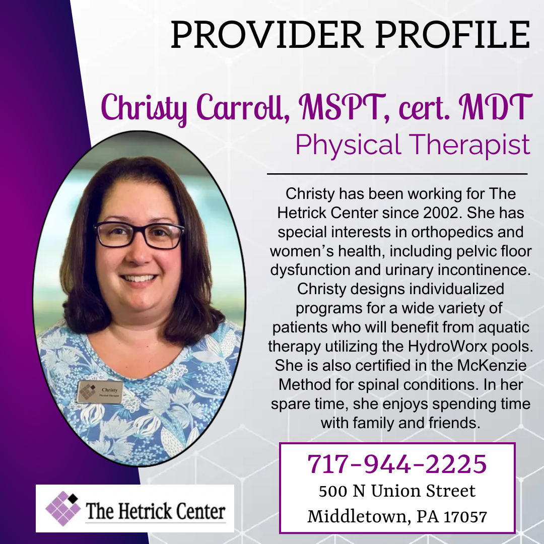 HetrickCenter's tweet photo. Christy has been with #TheHetrickCenter for over 20 years! Who has ever had #physicaltherapy here with her??? #ProviderProfile #physicaltherapist #aquatictherapy #physiotherapy #pt https://t.co/fov0kbqKk3