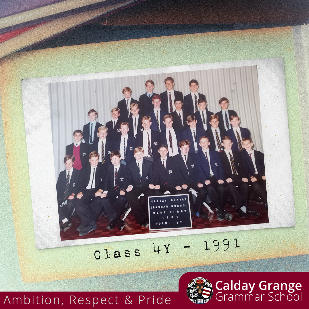 #ThrowbackThursday to 1991 and Class 4Y. Their form tutor was Mr. Brown (aka 'Minim'). Thanks to Mark Sturgeon for sharing this photo.
Send your old photos to media@calday.co.uk