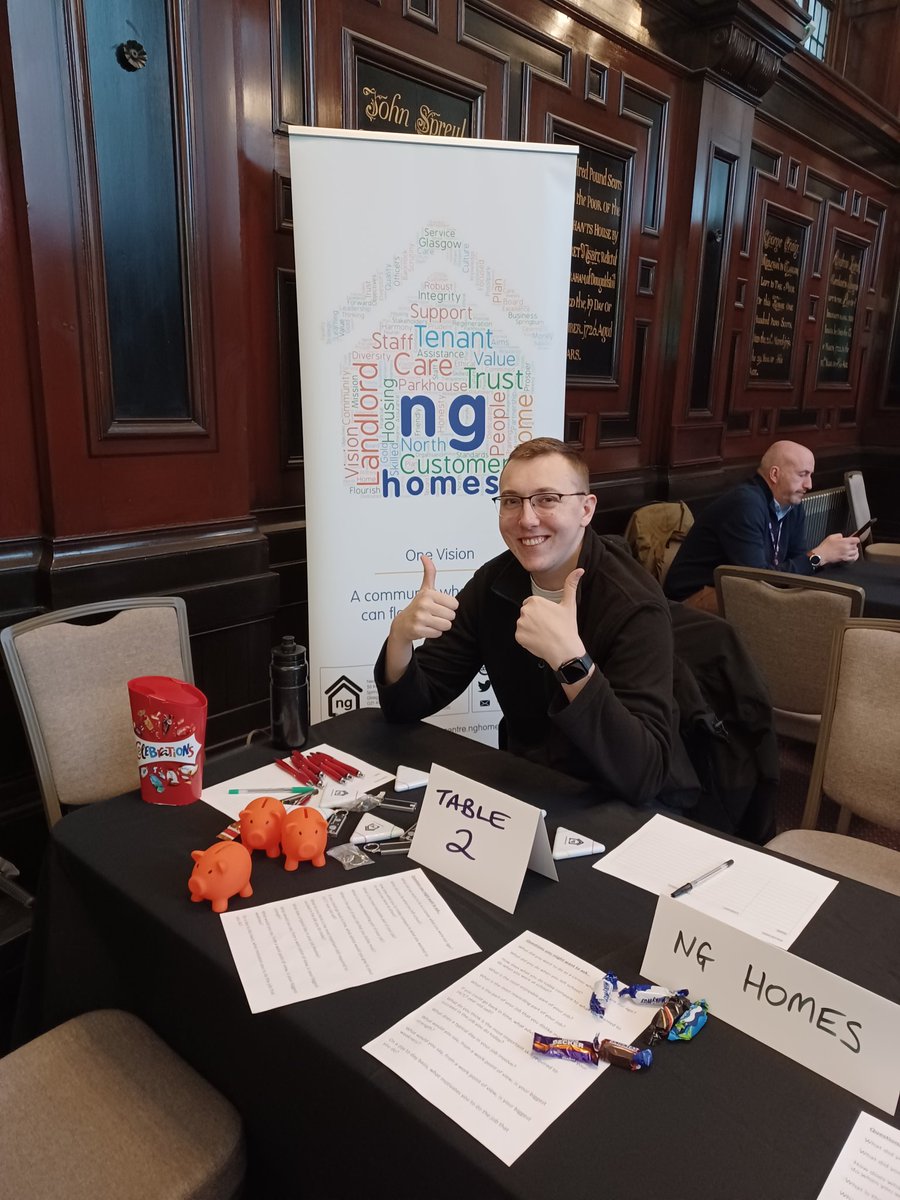 ngha_community's tweet photo. All set up ahead of @EY_Foundation Careers event down at Merchants House
Alan ready to extol the virtues of housing as a career... https://t.co/d9tRDccTQ7