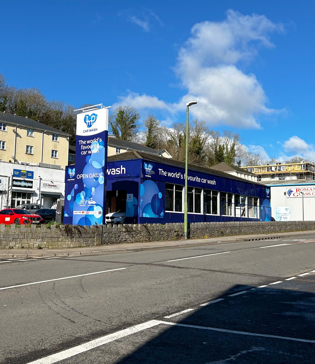 blaze_signs's tweet photo. IMO Car Wash in Torquay is BLUE!

Another fantastic project completed by the Blaze Team, with a full new signage suite across the site boasting the latest branding!

#signage #signs #marketing #branding #retaildesign #customerexperience #Folkestone #IMO #CarWash #Vehicle #Car https://t.co/xt1I1oX2nw